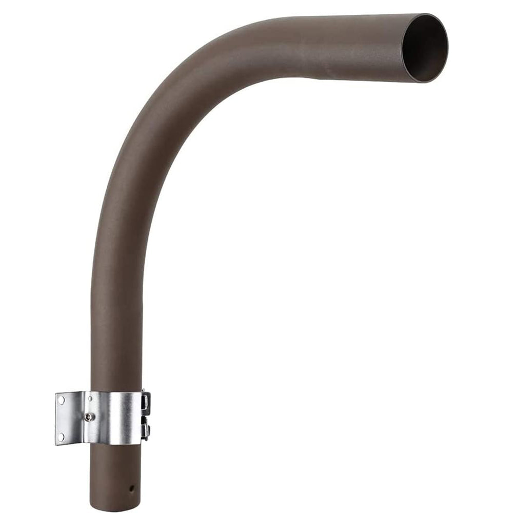 Extension Mounting Arm, Sturdy Mounting Pole Bracket for Dusk to Dawn LED Barn Light, Yard Lights, Iron Housing, Anti-Rust