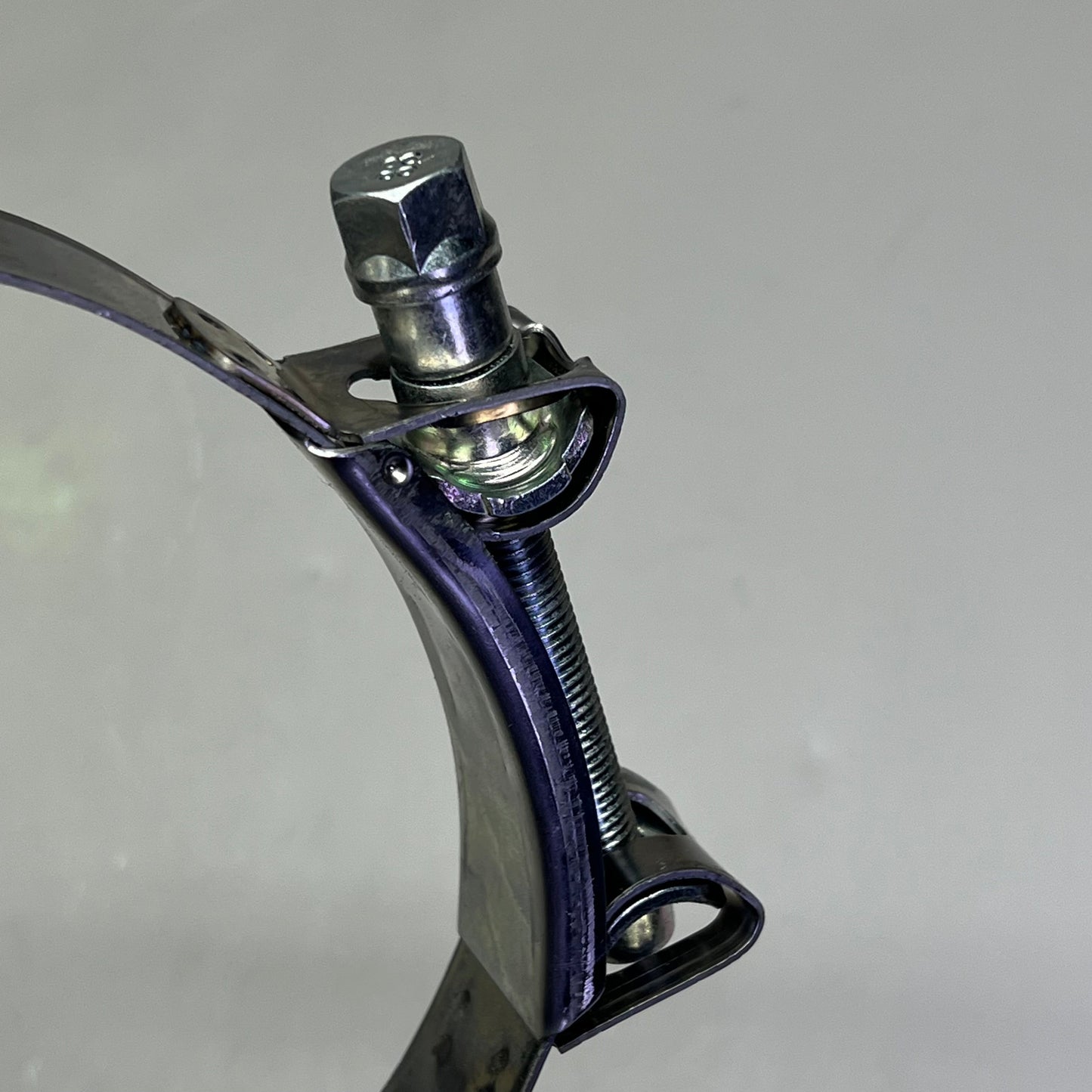 MIKALOR (2 PACK) Supra Hose Clamp W2 430SS 6.38"-6.85" Dia 1.2" W 162-174