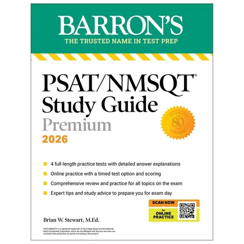 Psat/NMSQT Premium Study Guide, 2026: 2 Practice Tests + Comprehensive Review+ 200 Online Drills