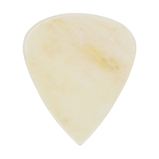 Camel Bone Guitar Or Bass Pick - 1.5 mm Heavy Gauge - 351 Shape - Natural Finish Handmade Specialty Exotic Plectrum