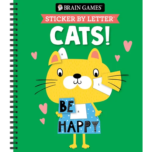 Brain Games - Sticker by Letter: Cats!