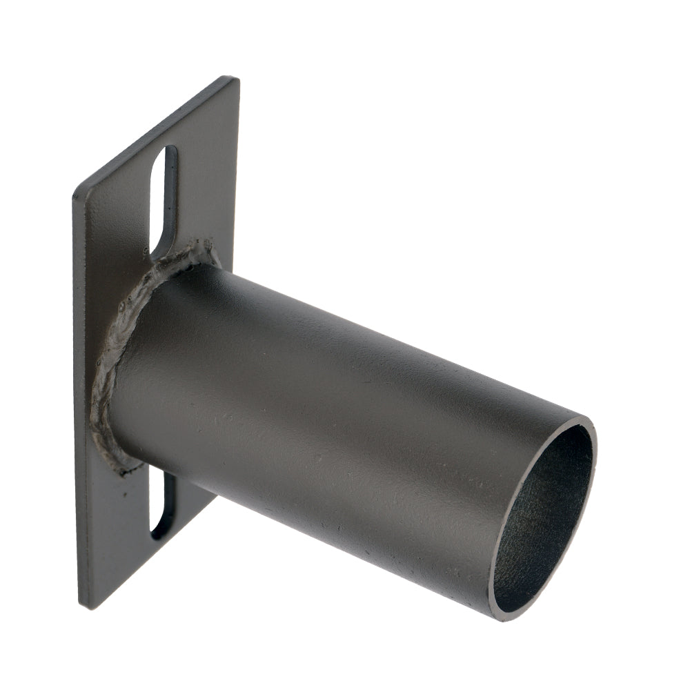Slip Fitter Adapter for Square Pole Outdoor Light Fixtures, Transform The Slip Fitter into Arm Mounting, Tenon Adaptor for LED Flood Area Lights