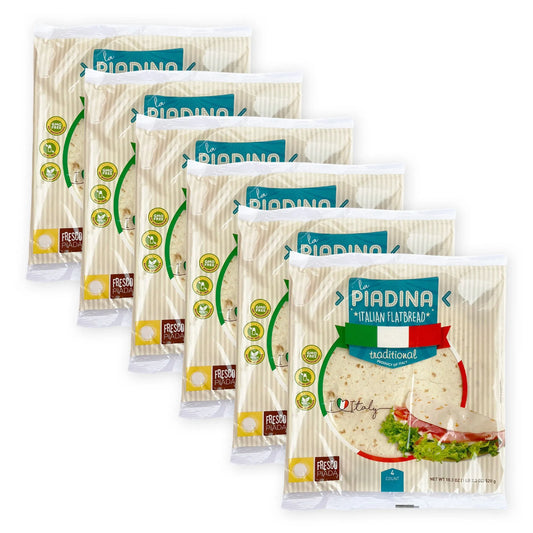Piadina Traditional - Bundle 6 pack (24 count)