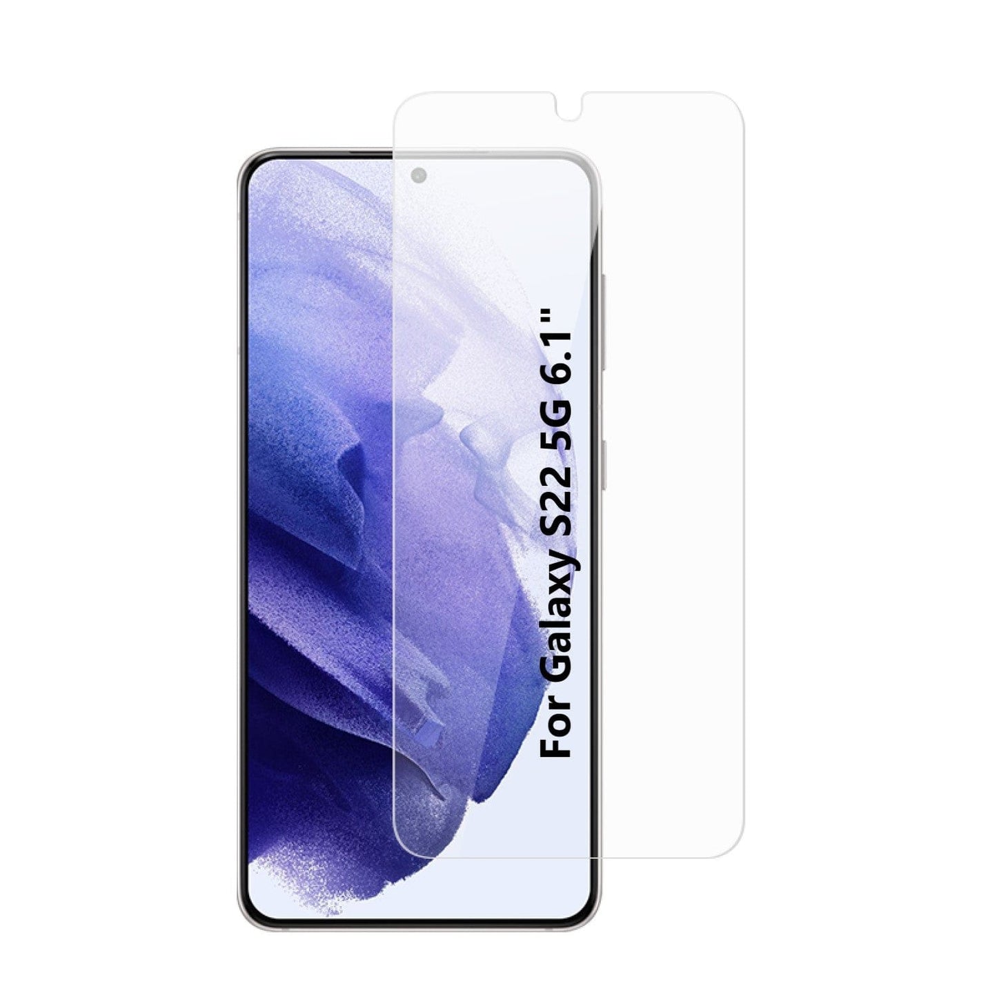 ZeroDamage Tempered Glass Screen Protector (2-Pack) - Samsung Galaxy S22