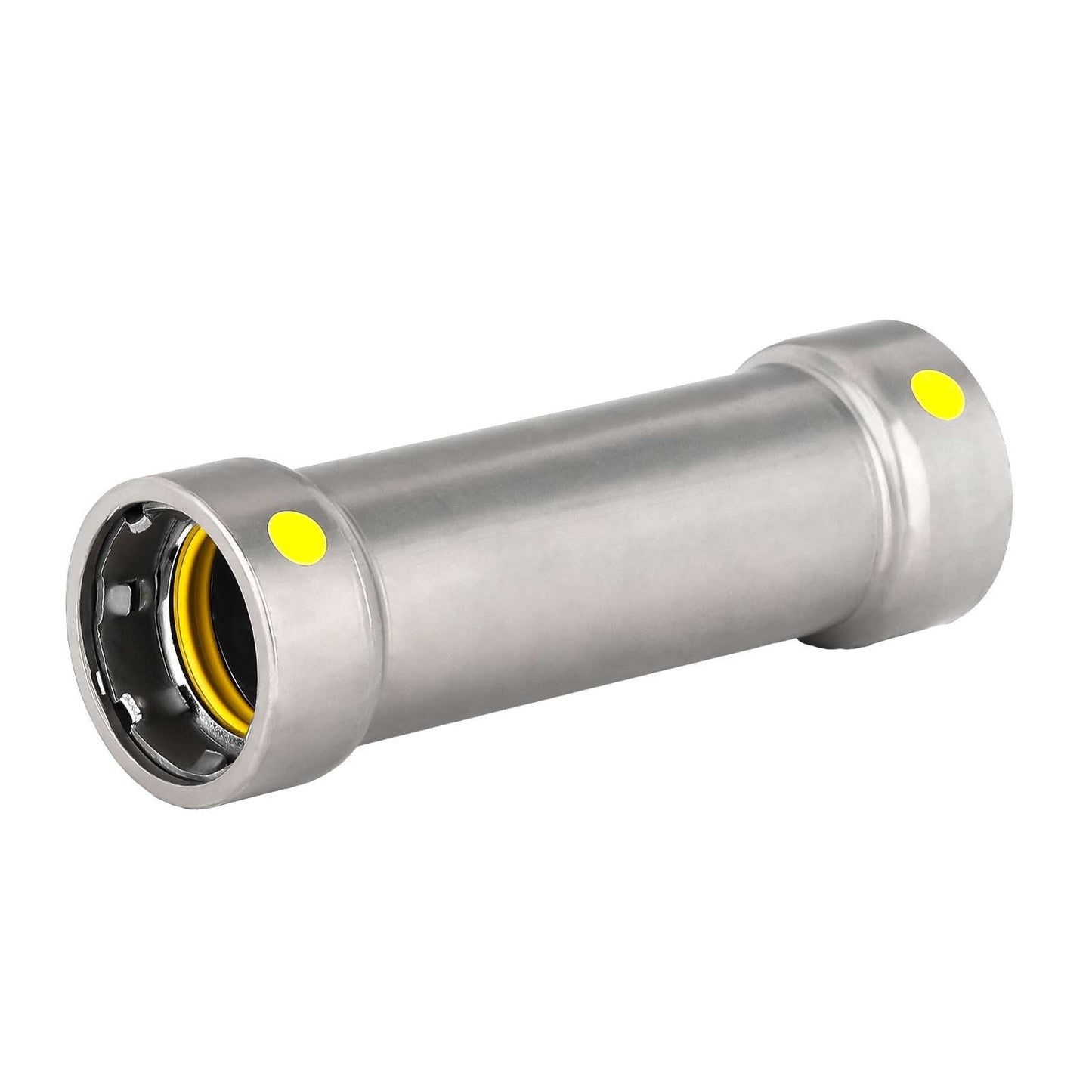 1" Carbon Press Extended Coupling, No Stop