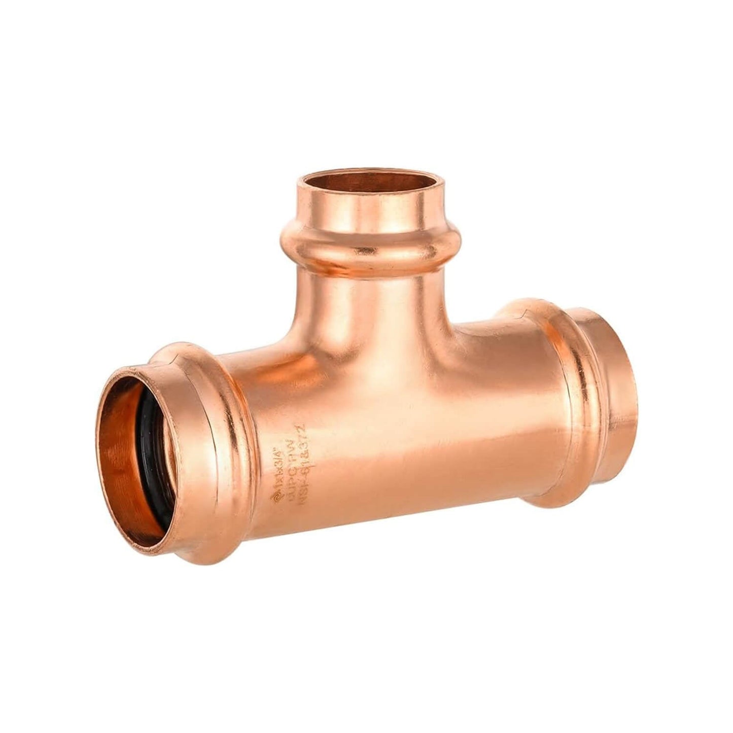 1" x 1" x 3/4" Press Copper Tee (Lead Free)