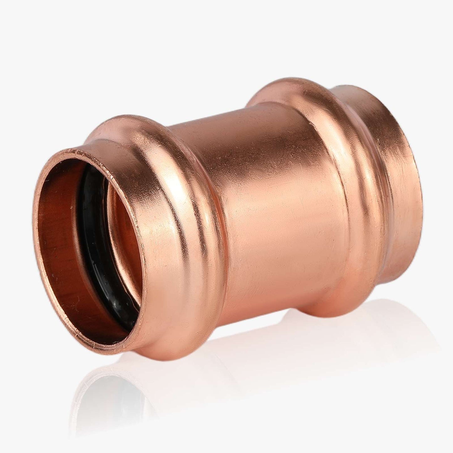 1" Press Copper Coupling NO Stop (Lead Free)