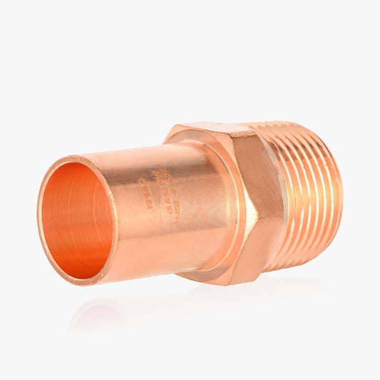 1/2" FTG Press Copper x Male Threaded Street Adapter (Lead Free)