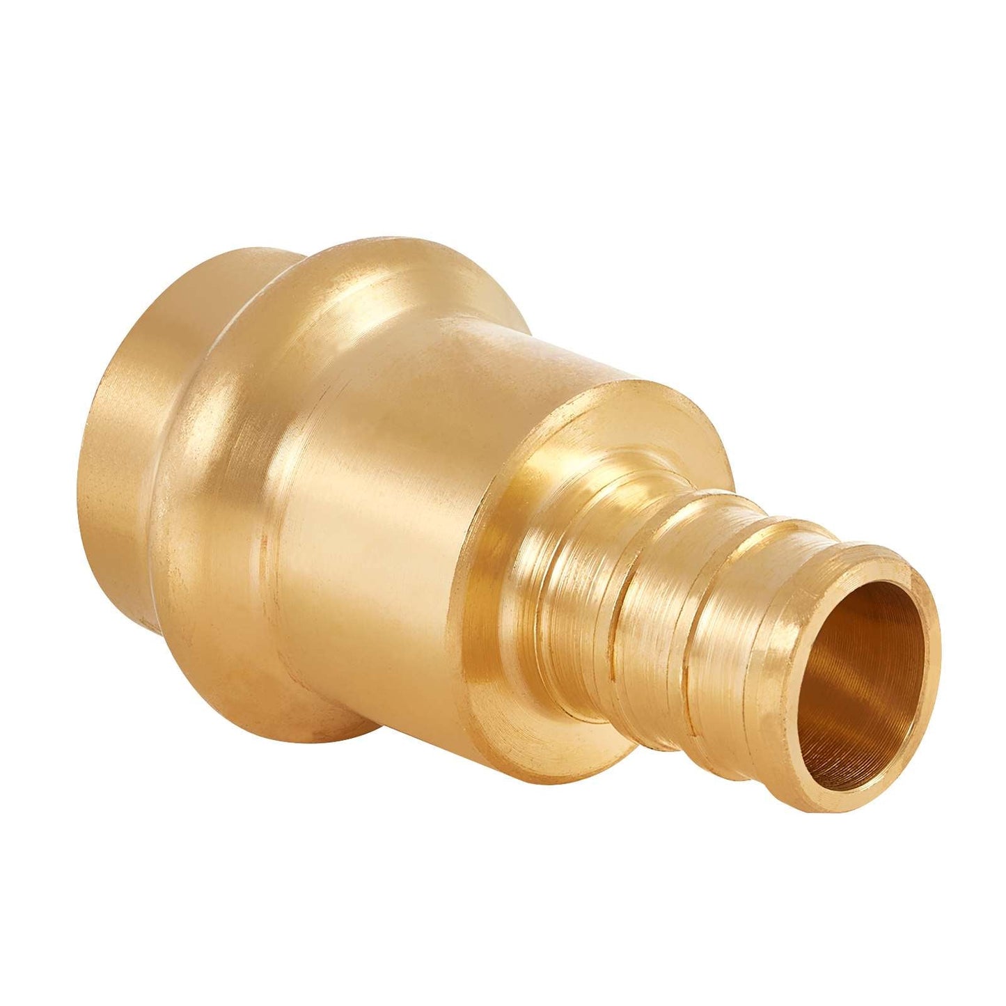 1-1/4" Press x 1-1/4" PEX Crimp Brass Adapter (Lead Free)