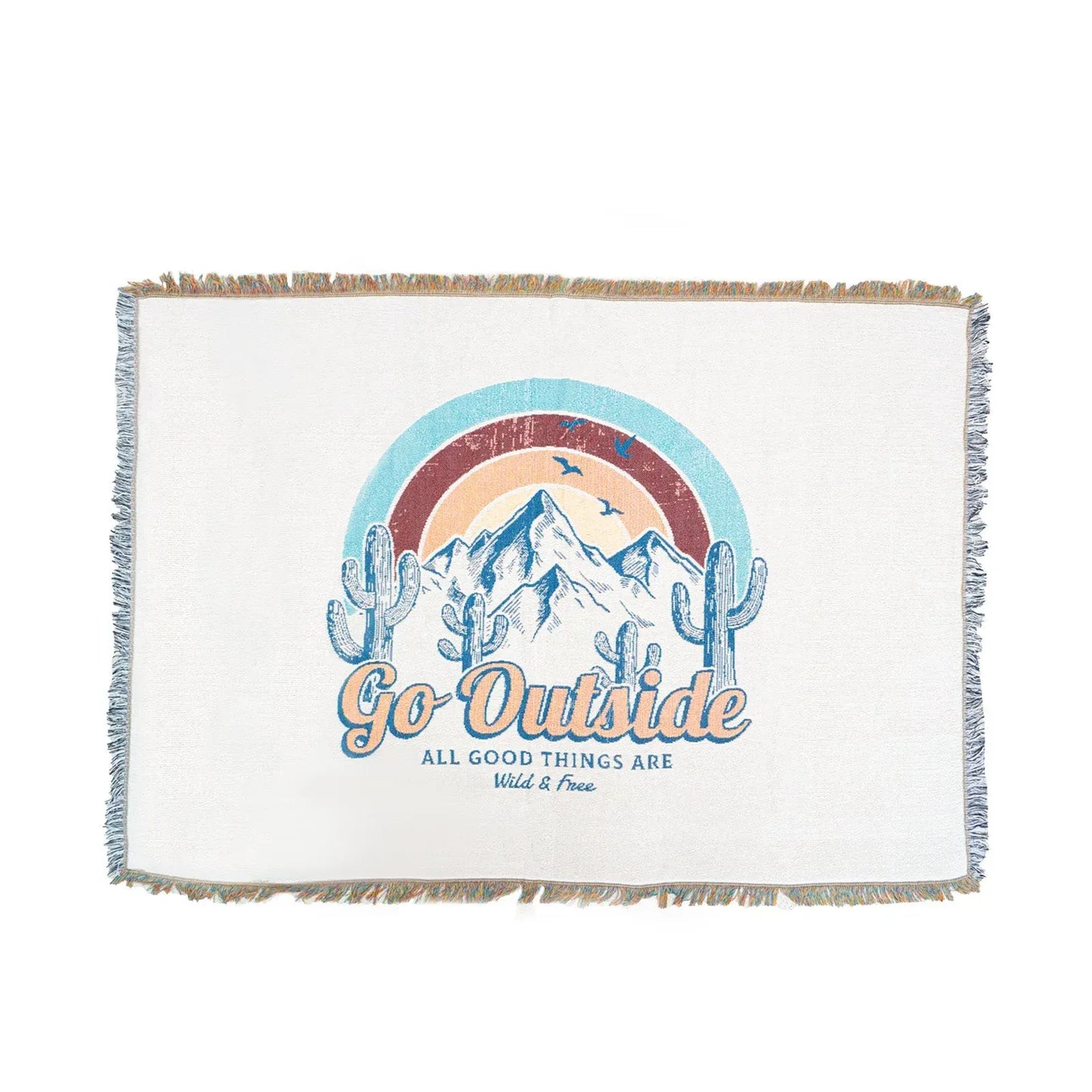 HYUGA Extra Large Camping Blanket (68"x48")- Camping Rug, Beach Blanket, Picnic Blanket, Outdoor Blanket, Bed Sofa Couch