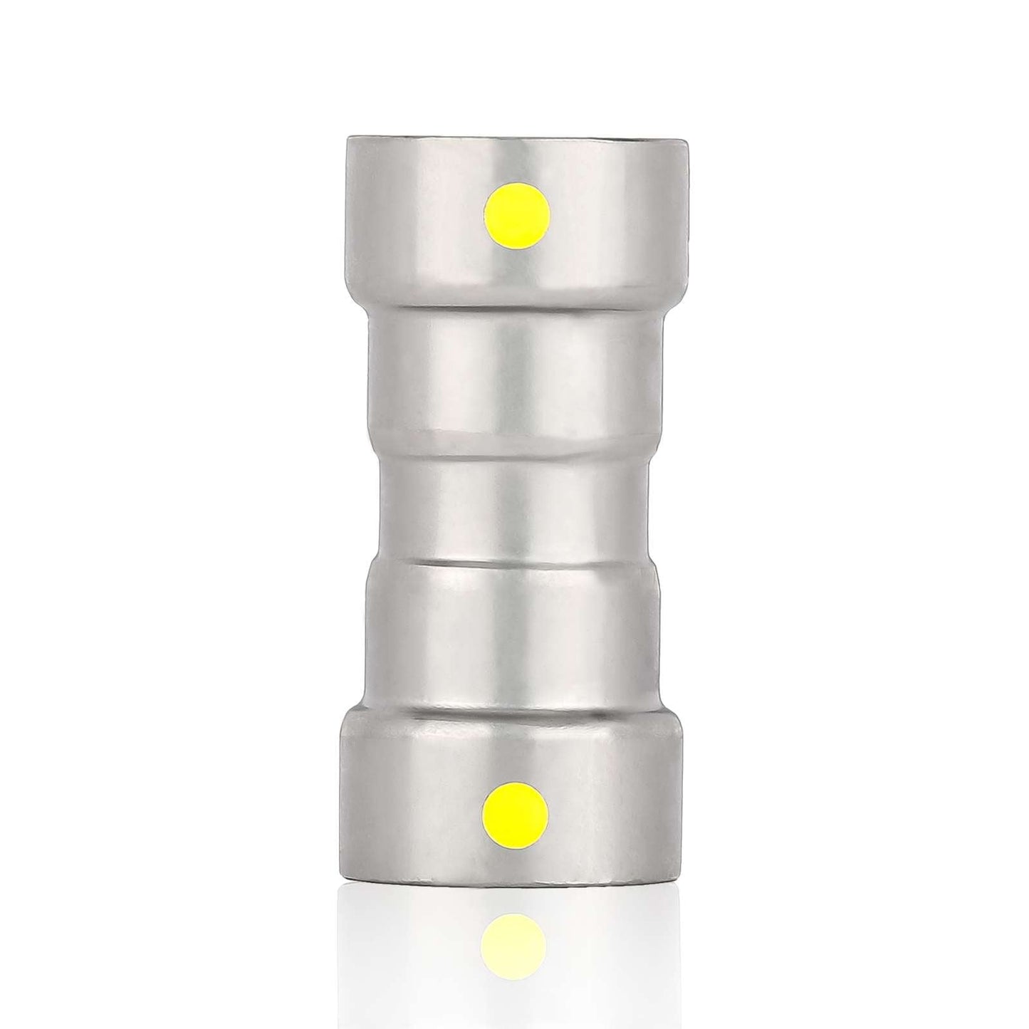 1" Carbon Press Coupling W/Stop