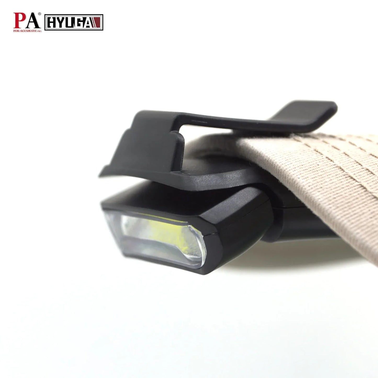 LED Clip-on Cap Lights Hat Flashlight COB LED Waterproof Ultra Bright Hands-Free Hat Light Flashlight Headlamp for Hunting Camping Running Fishing Hand Make (Black, Pack of 4)