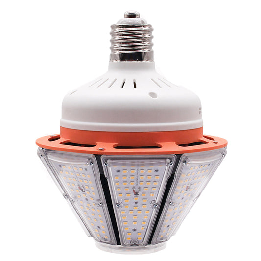 80W 100W 120W 150W E39 LED Bulb - 5000K Daylight LED Corn Light Lamp Retrofit for Post Top Porch Light Lantern Canopy Warehouse Garage ETL DLC Listed