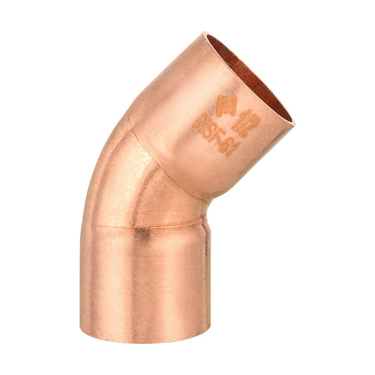 1/2" 45º Copper Elbow