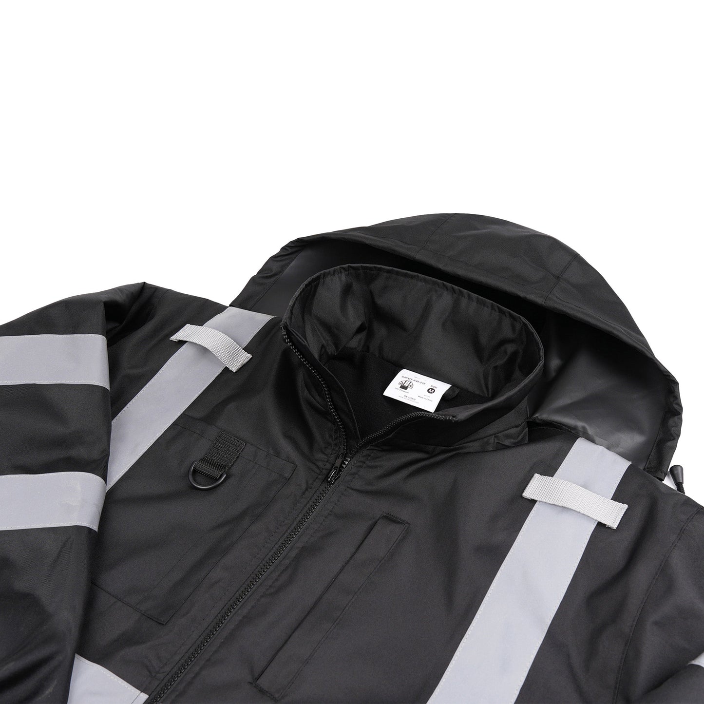 Zip-Up Jacket with Hood