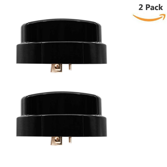 Shorting Cap, 0-480V Photocell Sensor Shorting Cap, IP66 Photoelectric Switch Short Circuit Cap for Outdoor Led Parking Lot Area Light-2 Pack