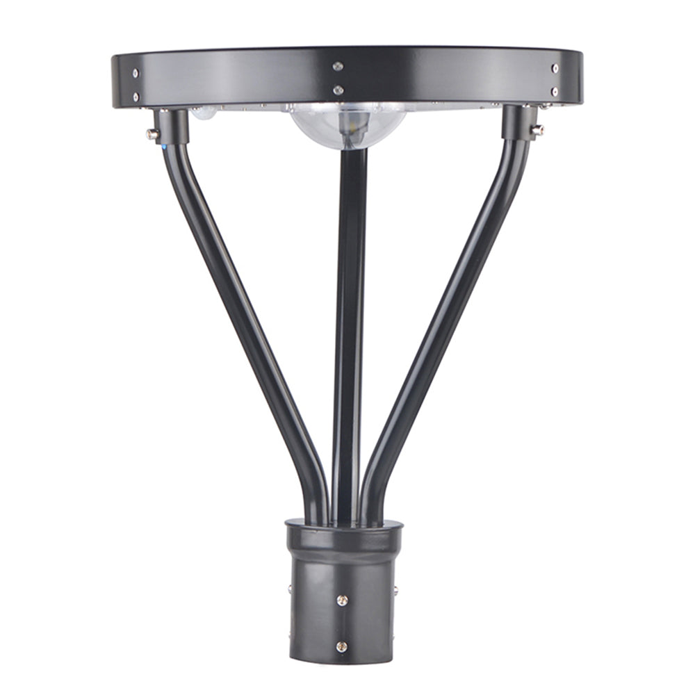 25W Outdoor Solar Post Lights with PIR Sensor,3000LM 5000K Waterproof Fence Post Lights Solar Powered for Garden Landscape Yard Patio US Stock