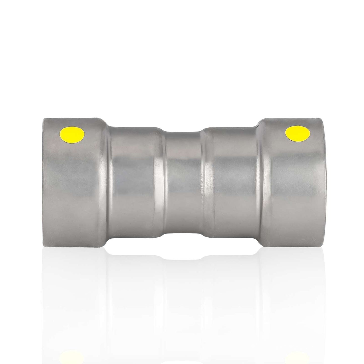 1-1/2" Carbon Press Coupling W/Stop