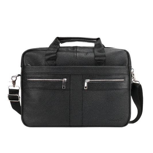 Genuine Leather Business Bag Briefcase for Laptops up to 16-inch