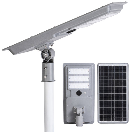 All in One Solar Street Light 50W 80W 100W Outdoor 5000K Daylight Motion Sensor Dusk to Dawn LED Security Flood Lights for Road CE RoHS