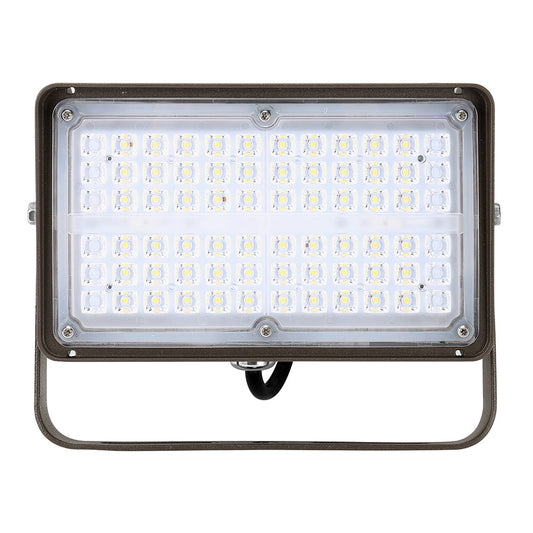 45W 60W Exterior LED Flood Light with Trunnion Mount,5000K Waterproof Outdoor Security Floodlight Fixture for Yard Parking Lot Garden UL DLC Listed