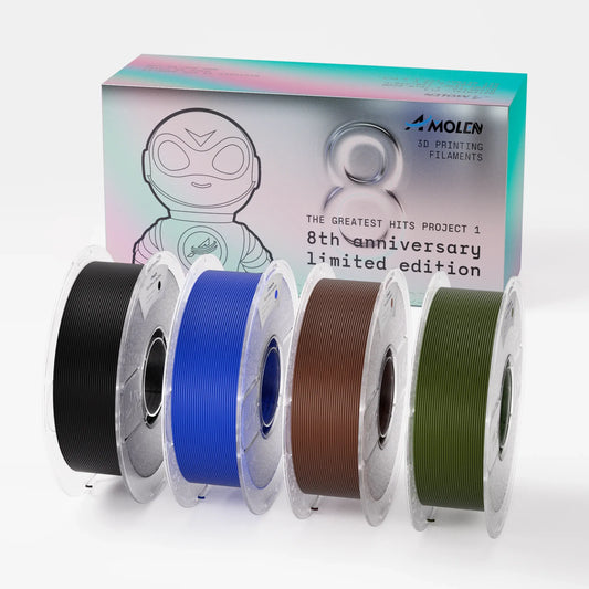 U.S. to U.S. / New Matte Colors Pack (Amolen Blue/Black/Chocolate Brown/Olive Green)