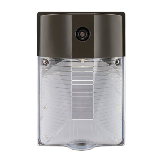 17W 25W LED Wall Pack Light with Dusk to Dawn Sensor, 4000K 5000K 120-277V IP65 Waterproof Outdoor Wall Lighting for Pathway, UL DLC Listed