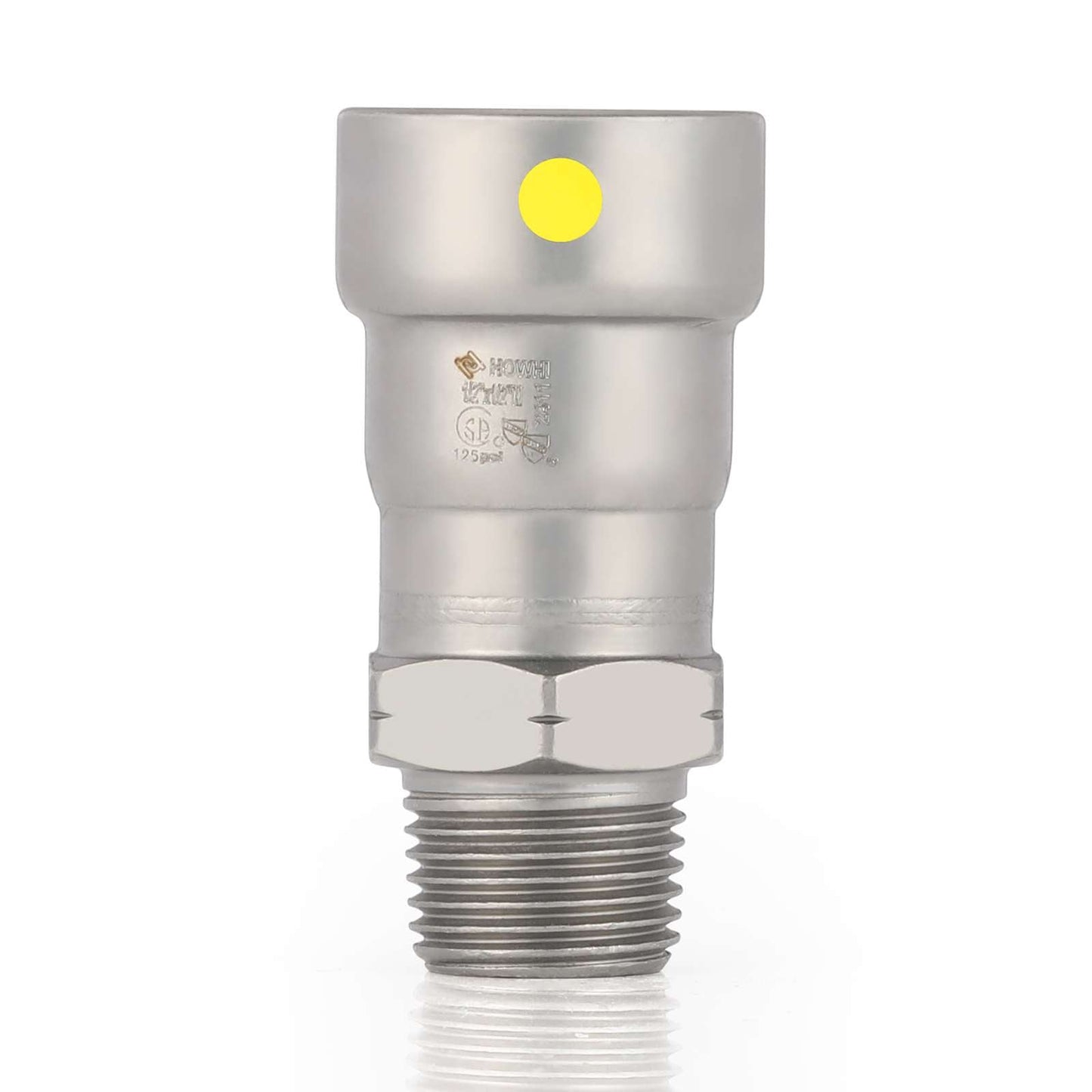 1-1/4" Carbon Press x Male Adapter