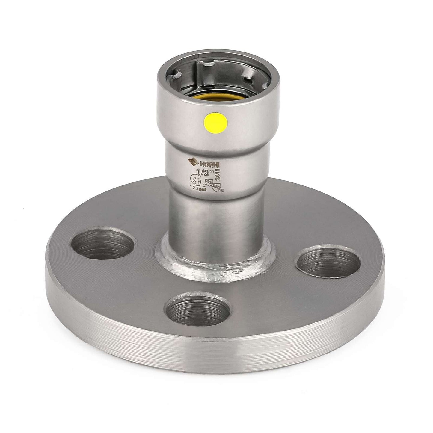 1-1/2" Carbon Steel Flange, 4 Bolt Pattern