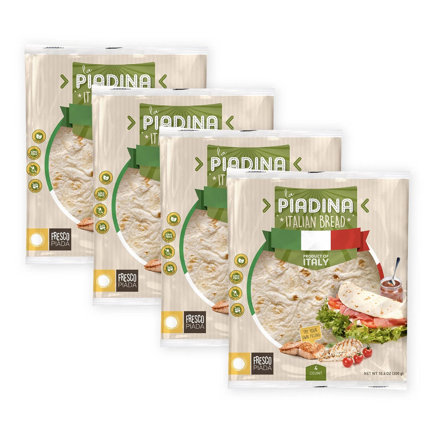 Piadina - Bundle 4 pack (16 count)