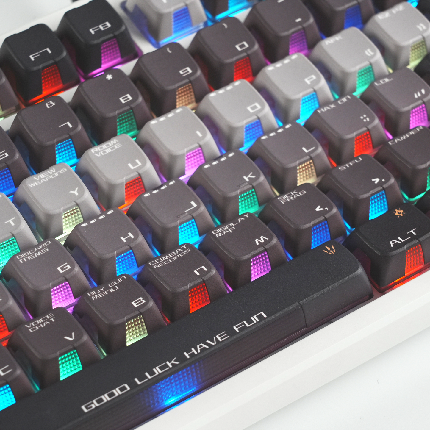 XVX Valorant Theme LIGHTHOUSE Profile Dye-sub PBT Keycap Set (125-Keys)