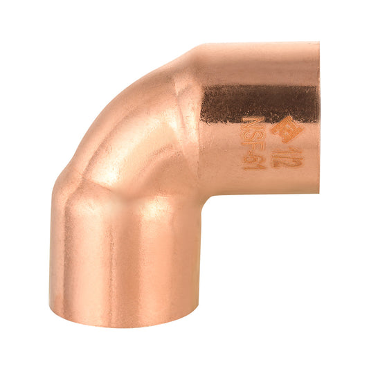 1/2" 90º Short Radius Copper Elbow