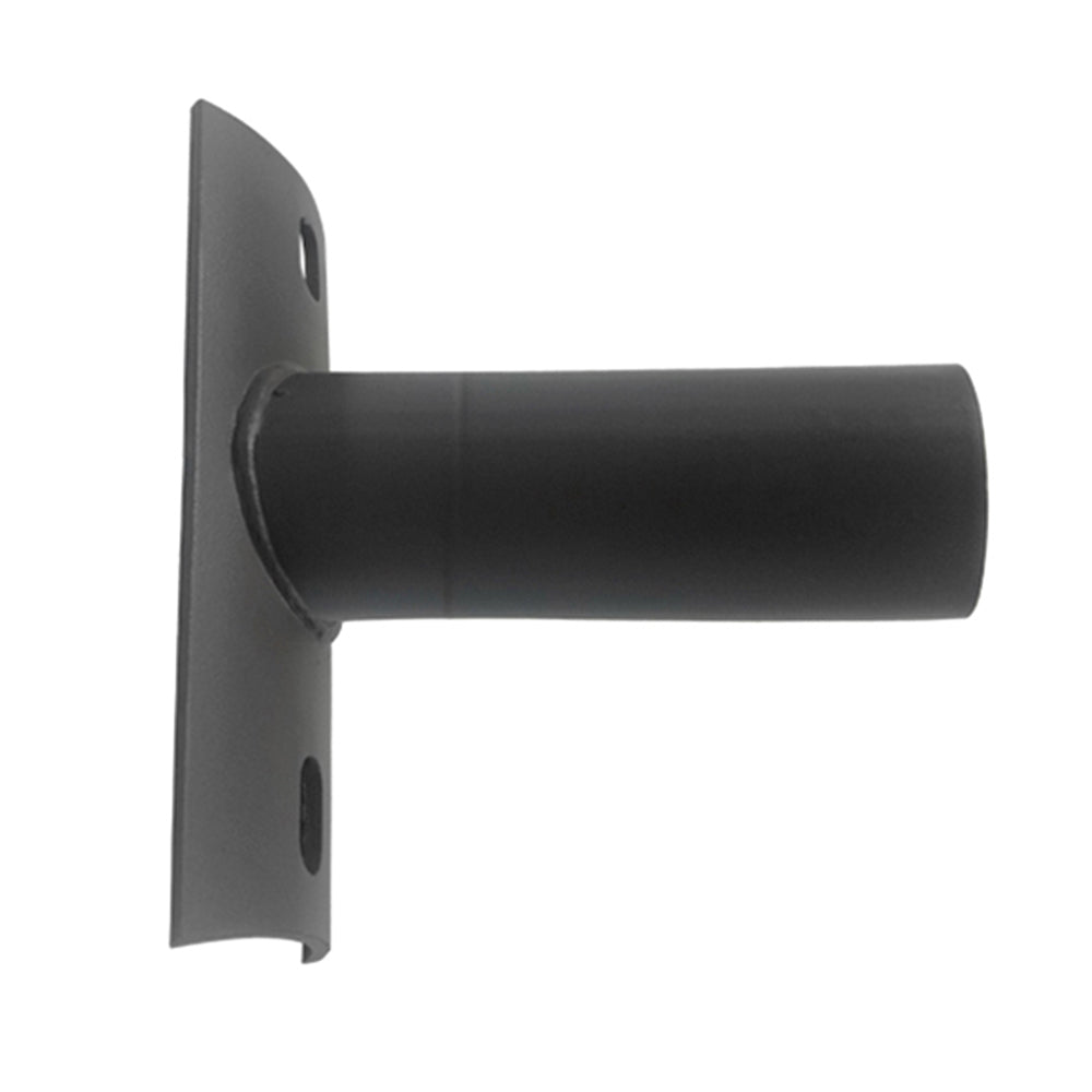 Side Tenon for Round Pole, Horizontal Tenon Adapter for 2-3/8 inch Slip Fitter Mount Shoebox LED Street Light, Single Spoke Mount Light Pole Brackets