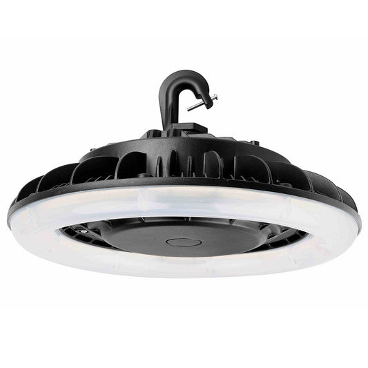 LED High Bay Light 97W 140W, 4000K 5000K 1-10V Dimming, IP65 Waterproof, UFO Commercial Warehouse Factory Shop Lights UL DLC Listed
