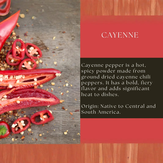 Cayenne Pepper - Glass Jar