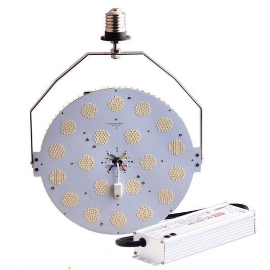 80W 100W 120W 150W LED Retrofit Kits CCT Tunable 3000K 4000K 5000K 100-277V E26 E39 Base for Parking Lot Shoebox Lights Replace, ETL DLC Listed