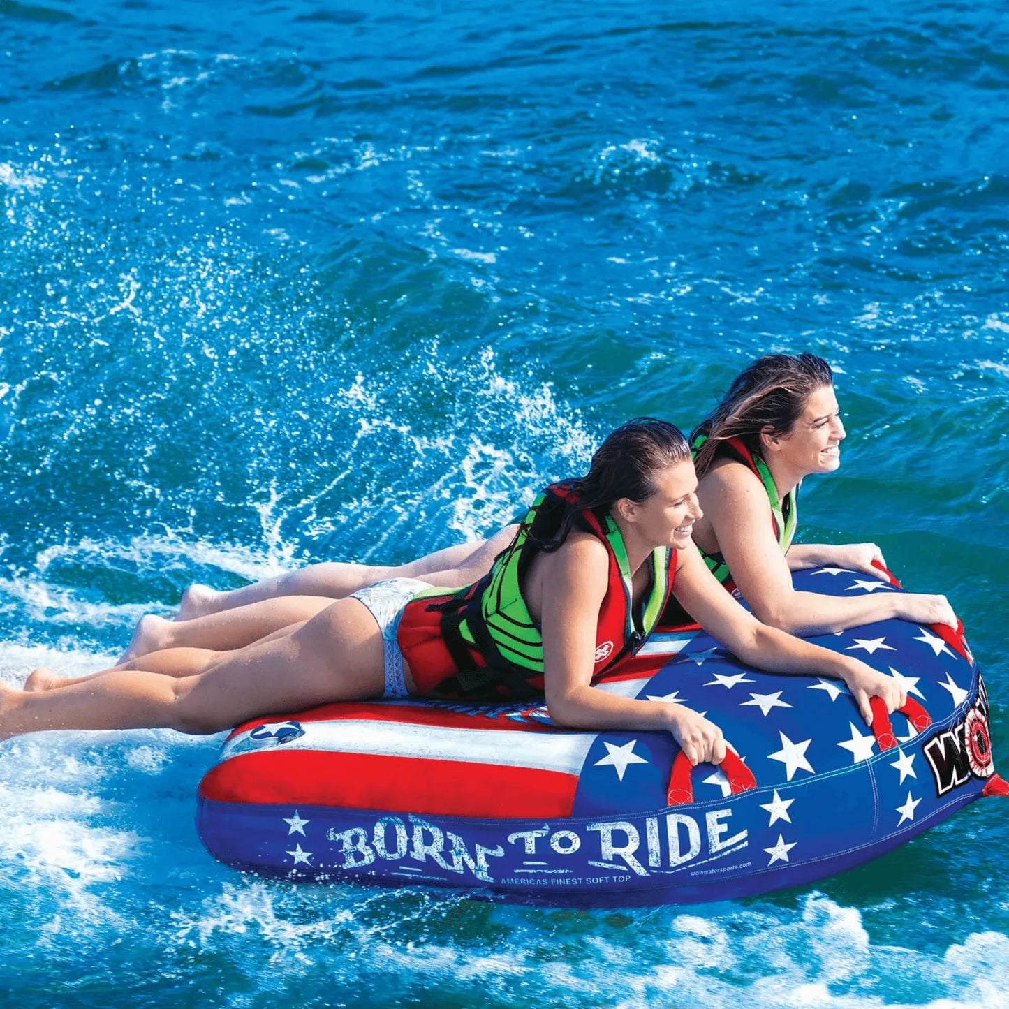 WOW Watersports Born to Ride 2-Person Towable Water Tube