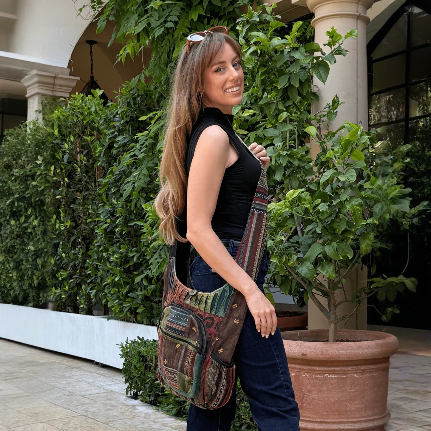 Kathmandu Collection Bee Hobo Bag