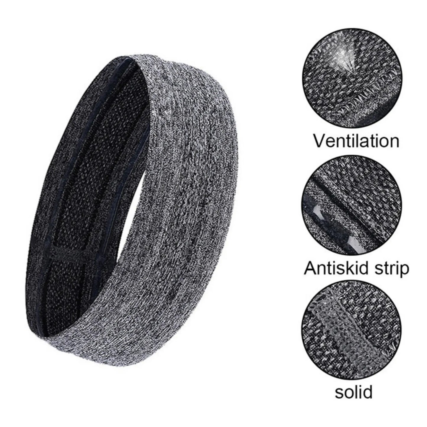 JupiterGear Sport and Fitness Sweat Wicking Fitness Headband  for Yoga, Running and Exercise