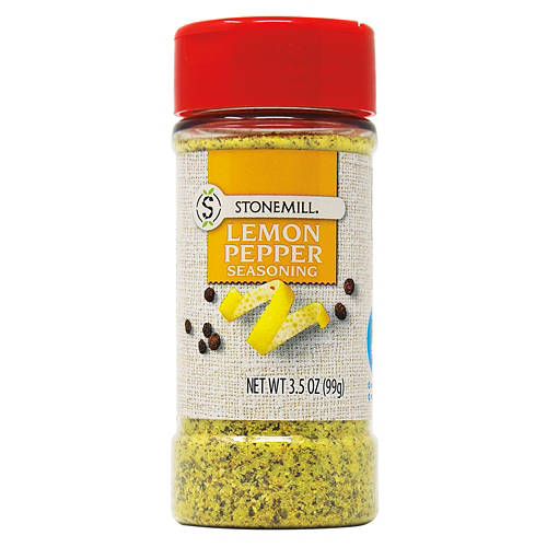 Stonemill Lemon Pepper Seasoning, 3.5 oz
