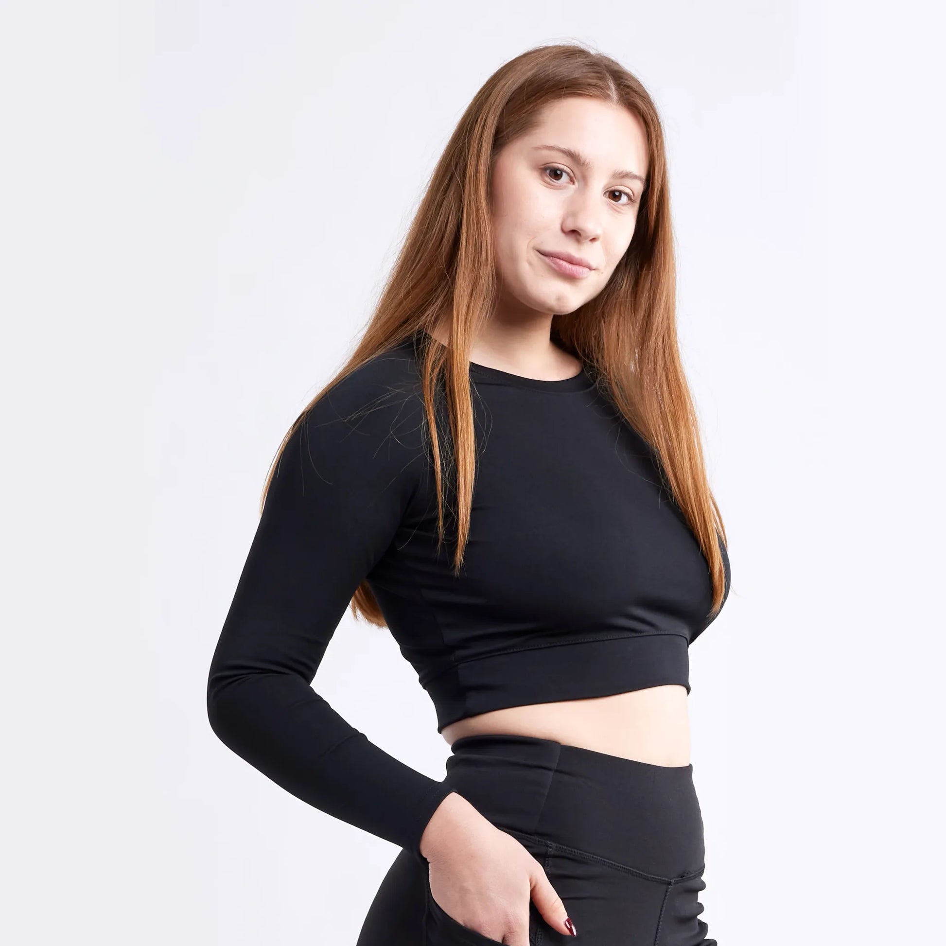 JupiterGear Long-Sleeve Crop Top