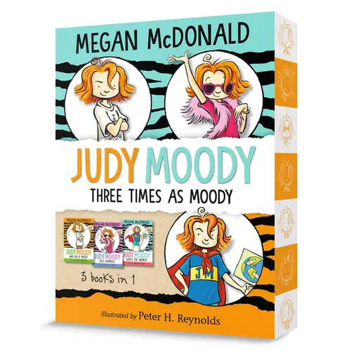 Judy Moody: Three Times as Moody: 3 Books in 1