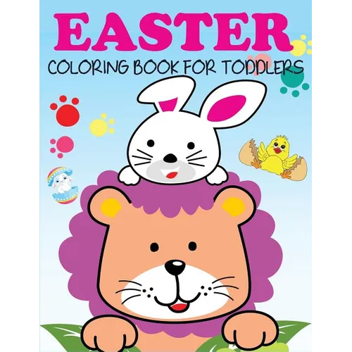 Easter Coloring Book for Toddlers