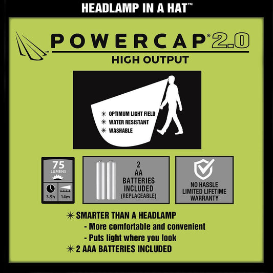 POWERCAP 2.0 Fleece LED Lighted Headlamp Beanies
