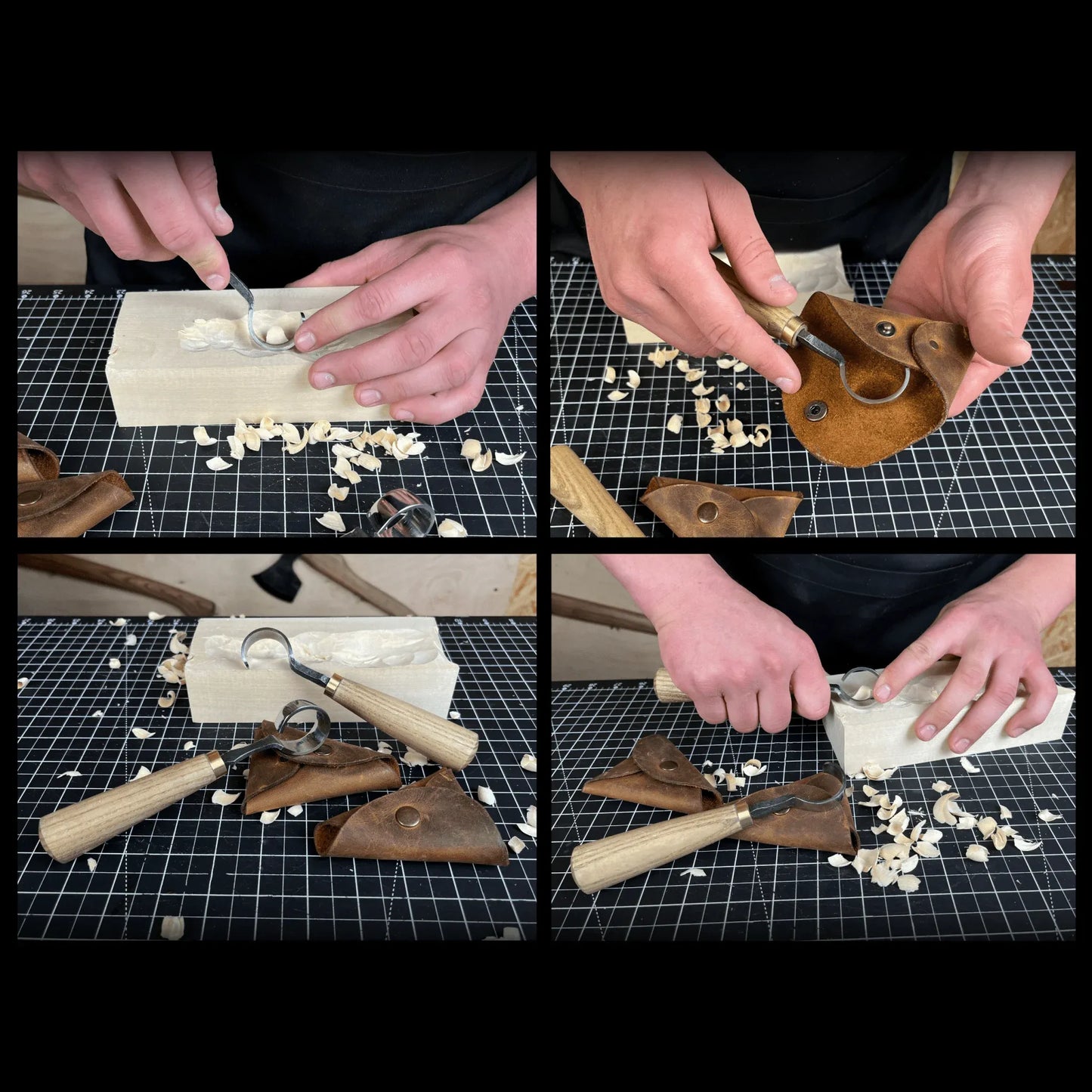 2-Piece Spoon Carving Knife Set