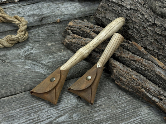 2-Piece Spoon Carving Hook Knife Set