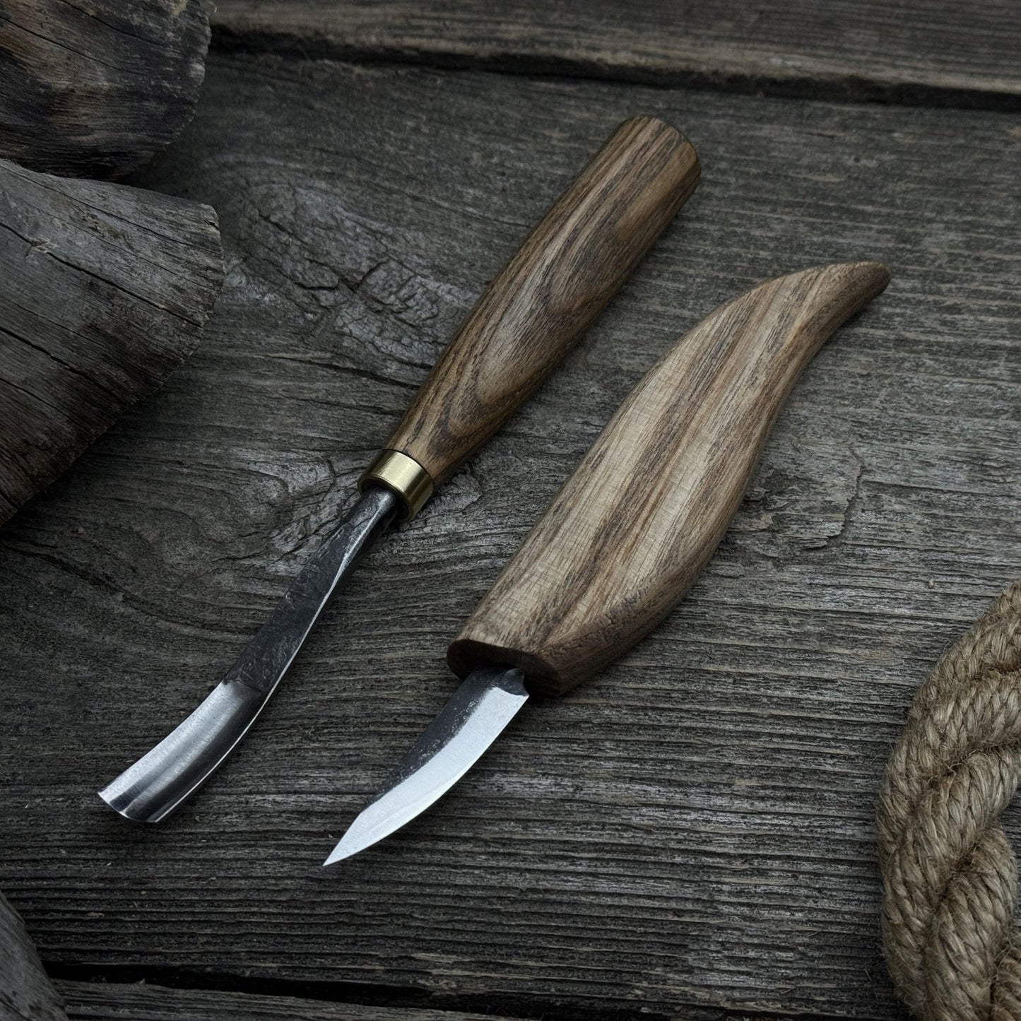 2-Piece Wood Carving Set