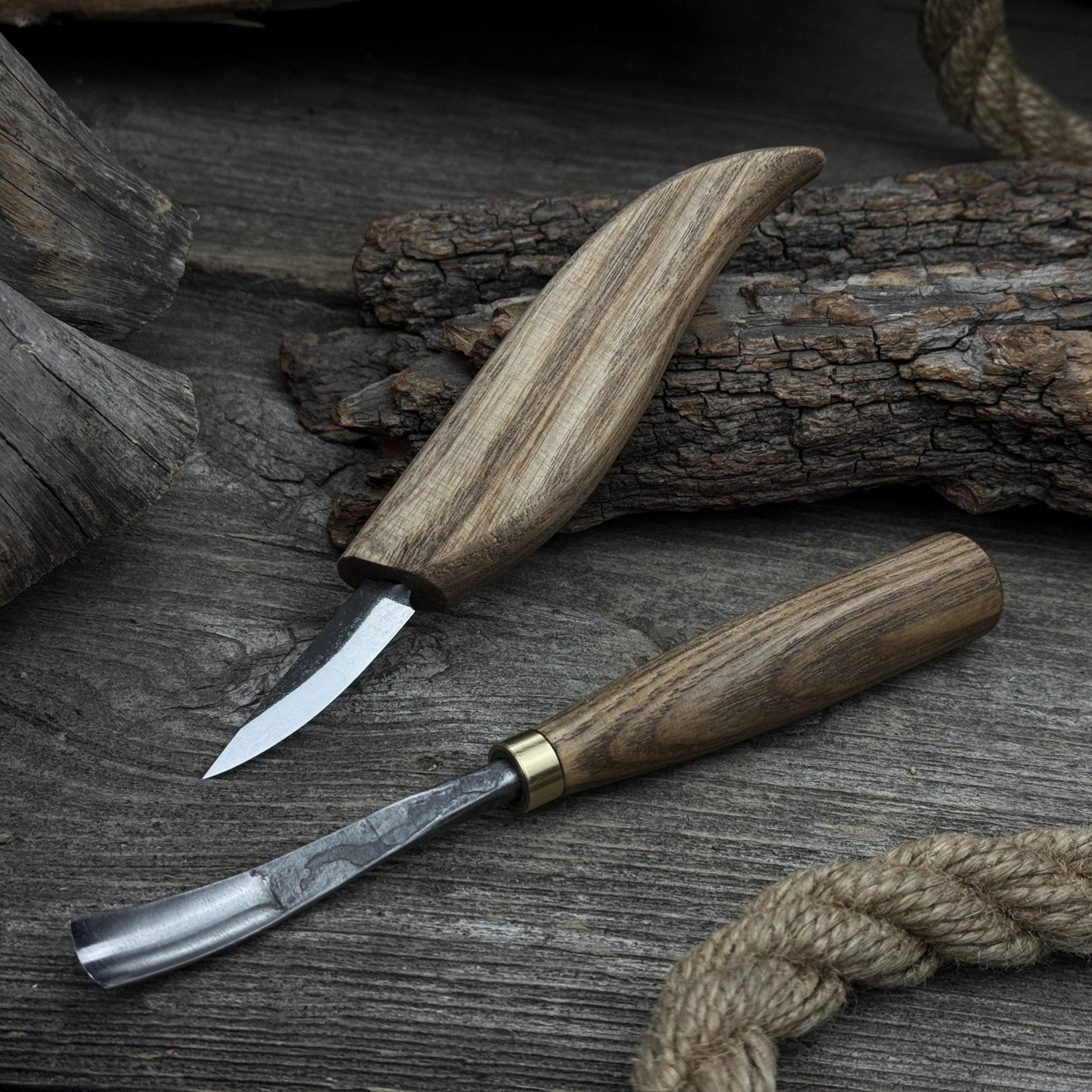 2-Piece Wood Carving Set