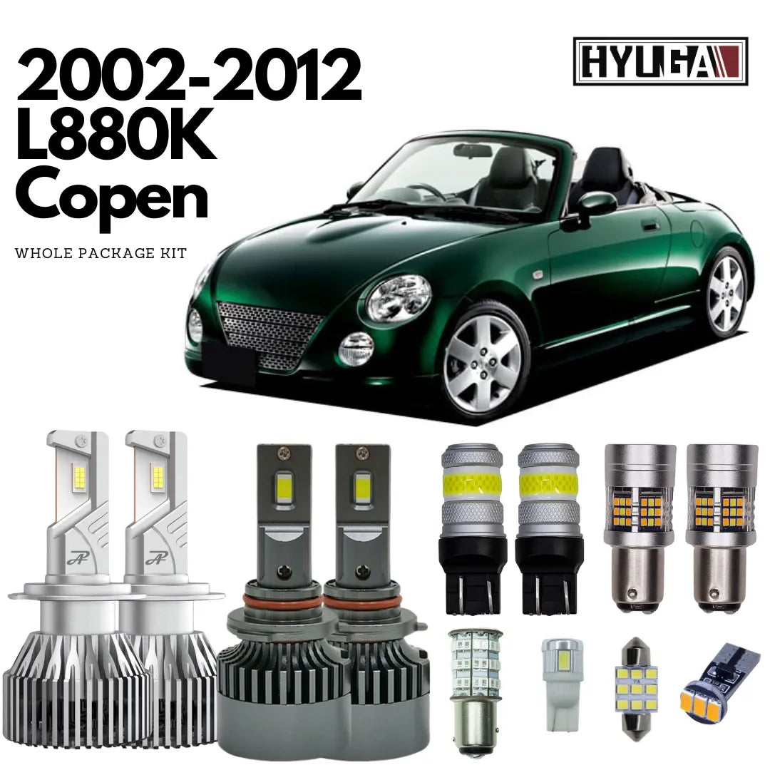 For 2002-2012 DAIHATSU COPEN L880K LED Light Bulbs Replacement Package