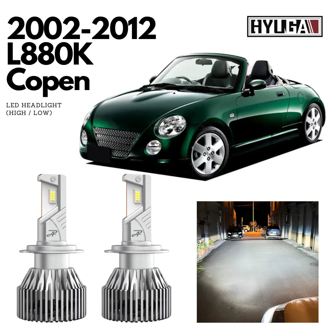 For 2002-2012 DAIHATSU COPEN L880K LED Light Bulbs Replacement Package